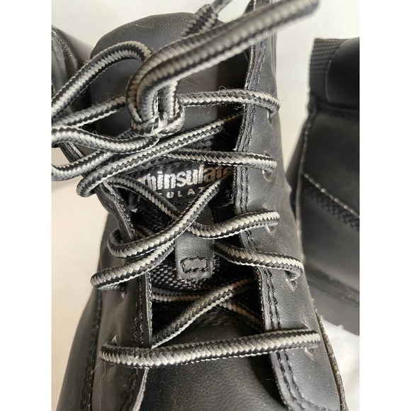 DeerStags | Black Mens' Ankle Utility Boot with Thinsulate Tech "Mak2" Size 7 - Picture 6 of 7